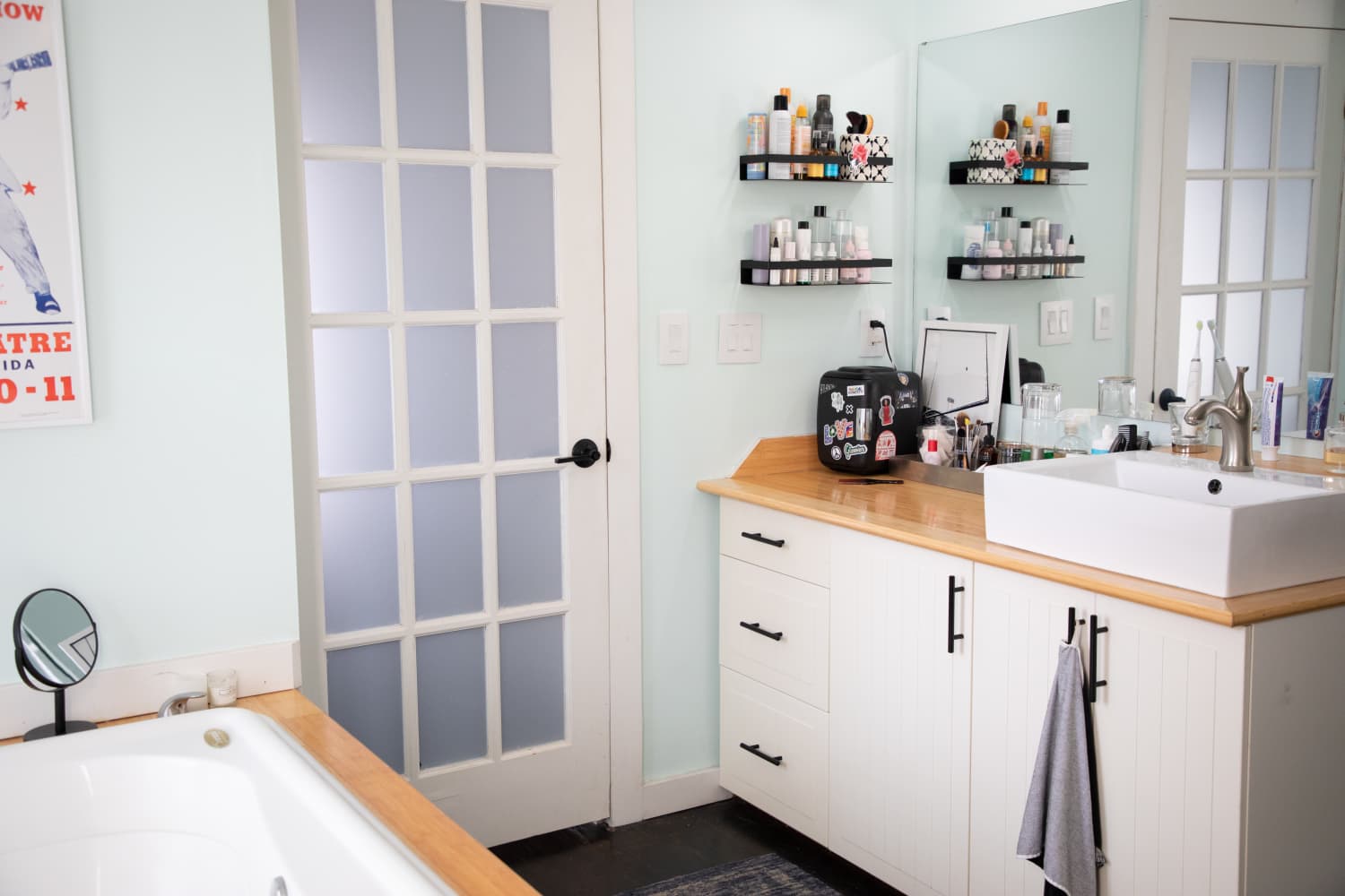 Clean Bathroom Countertop or Vanity - Spring Cleaning Cure 2021 | Apartment Therapy